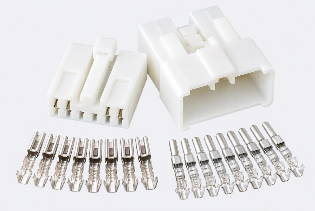 10 Pin Female Electrical Wiring Multi-Connector 2.3mm