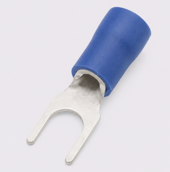 Fork Terminals - 4.5mm Blue (10 pack)