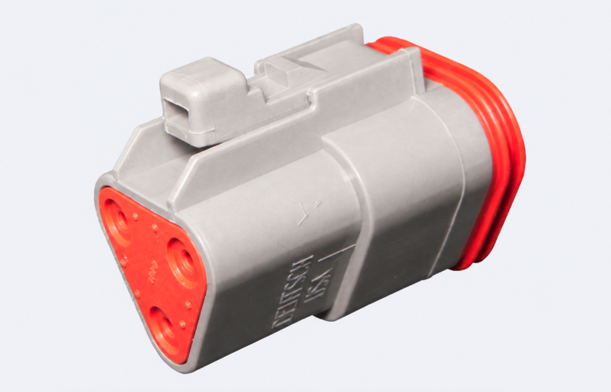 Deutsch DT Series 3-Circuit Plug Housing