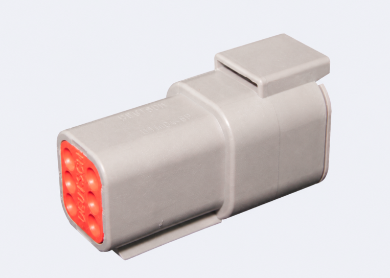 Deutsch DTM Series 6-Pin Mini Receptacle Housing
