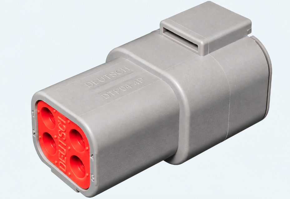 Deutsch DTP Series 4-Circuit Receptacle Housing – Takes Male Pins