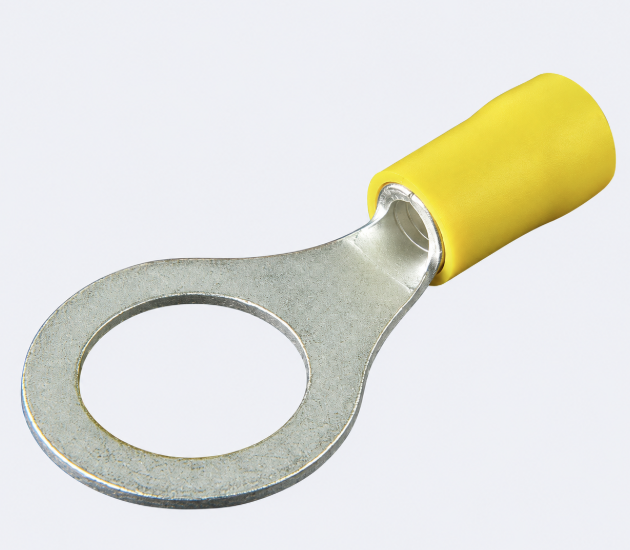 Yellow Ring Terminals (10 Pack)