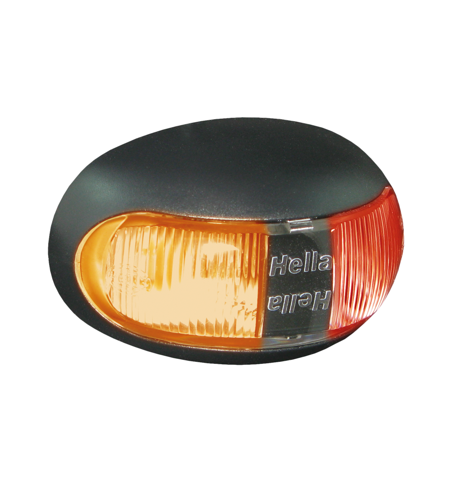 Hella 2053 Amber/Red Side Marker (Bulk Pack of 4)