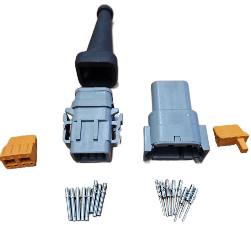 Deutsch Connector Kit (DTM Series - Heat Shink Adapter Modification)