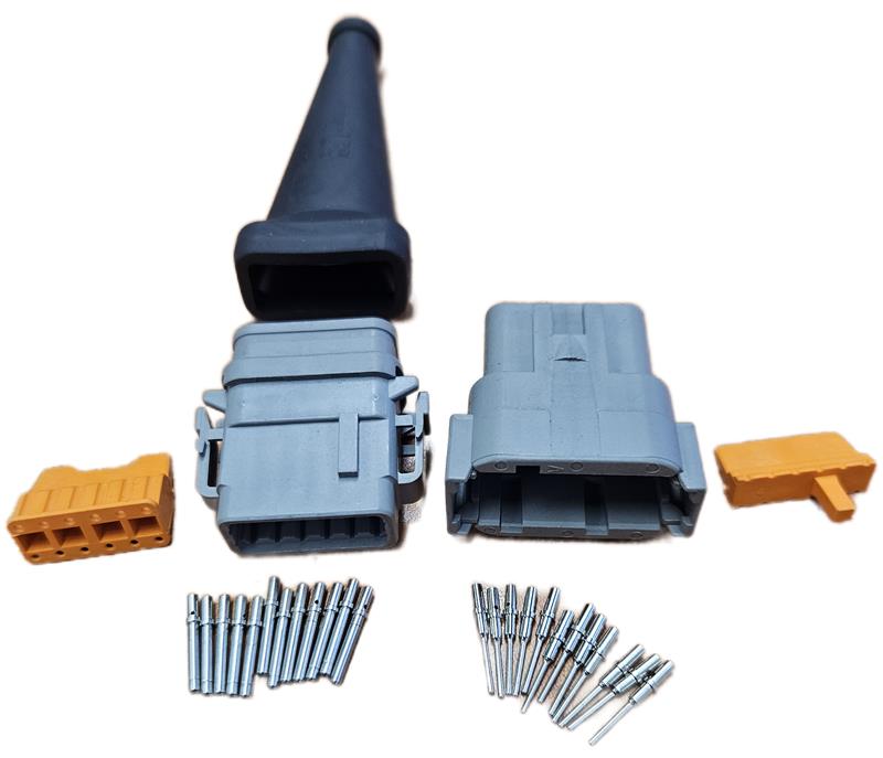 Deutsch Connector Kit (DTM Series - Heat Shink Adapter Modification)