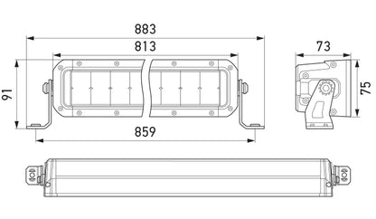 Hella 30" LED Double-Row Light Bar