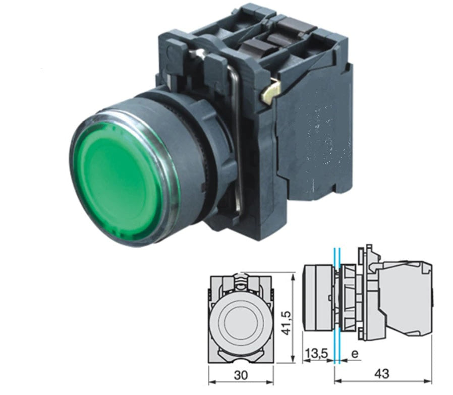 SB5 Series Pushbutton Switches