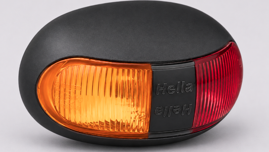 Hella 2053 Amber/Red Side Marker (Bulk Pack of 4)