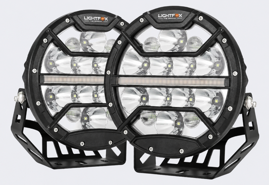 Lightfox 9" 4X4 Spotlight (Pair)