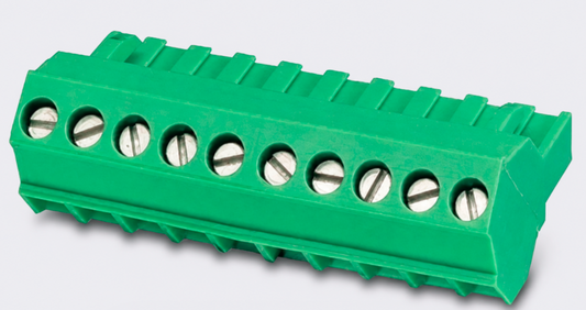 Phoenix Contact 8-Way Right-Angle Pluggable Terminal Block