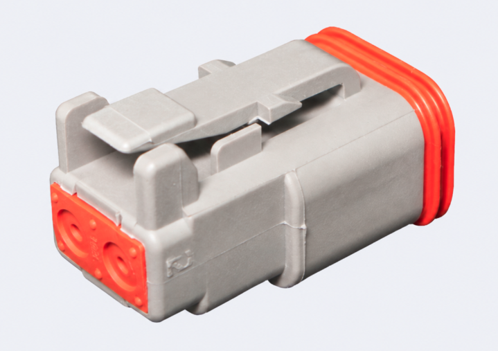 Deutsch DT Series 2-Circuit Plug Housing