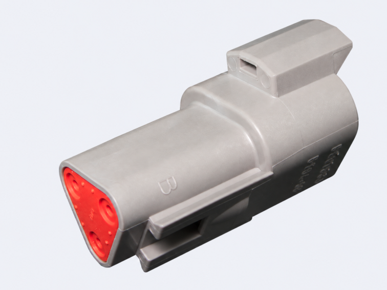 Deutsch DT Series 3-Circuit Receptacle Housing