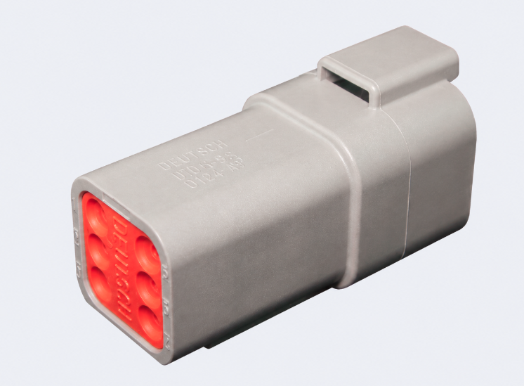 Deutsch DT Series 6-Circuit Receptacle Housing