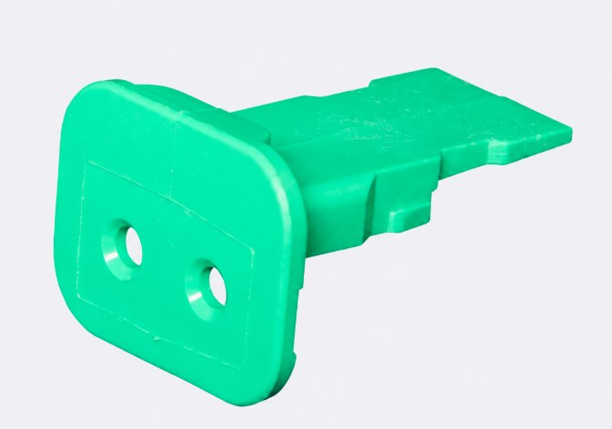 Deutsch 2-Circuit Green Wedge Lock – Enhanced Seal Retention