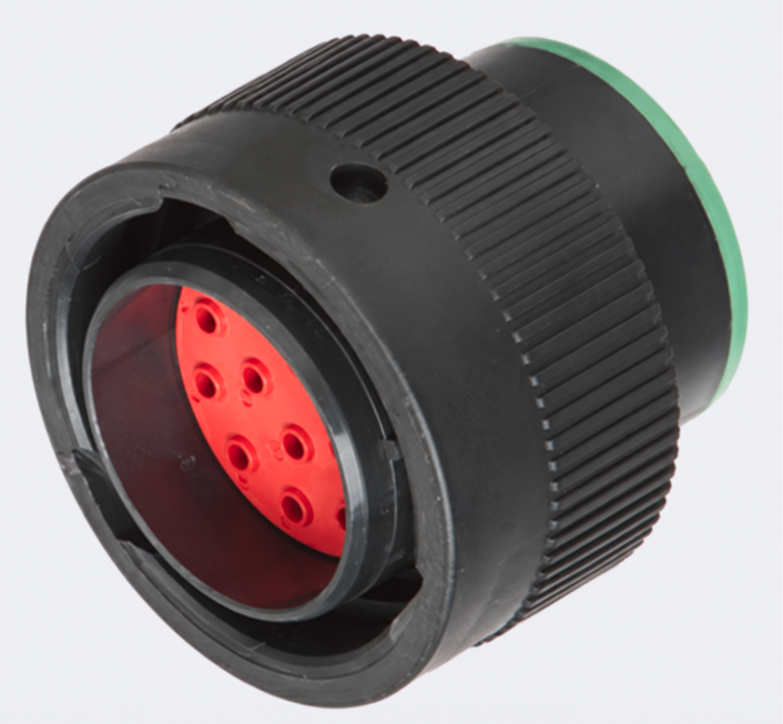 Deutsch HDP26 14-Pin Round Plug Housing – Takes Male Pins