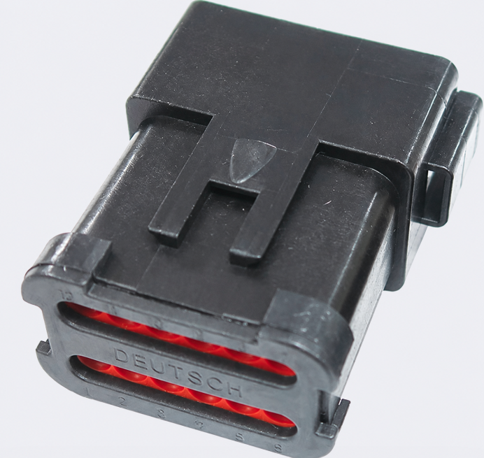 Deutsch HD Series 12-Way Receptacle Housing – Black
