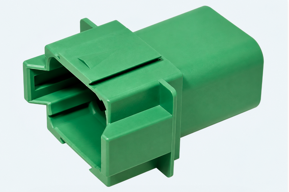 Deutsch DT Series 8-Circuit Receptacle – “C” Key Green