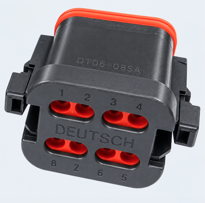 Deutsch 8-Way HD Plug – Black