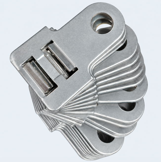Deutsch Steel Mounting Clip – Flat 90° with 11mm Hole