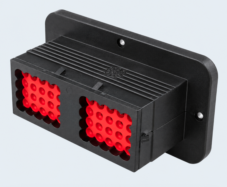Deutsch DRC Series 40-Pin Mountable Bulkhead Receptacle