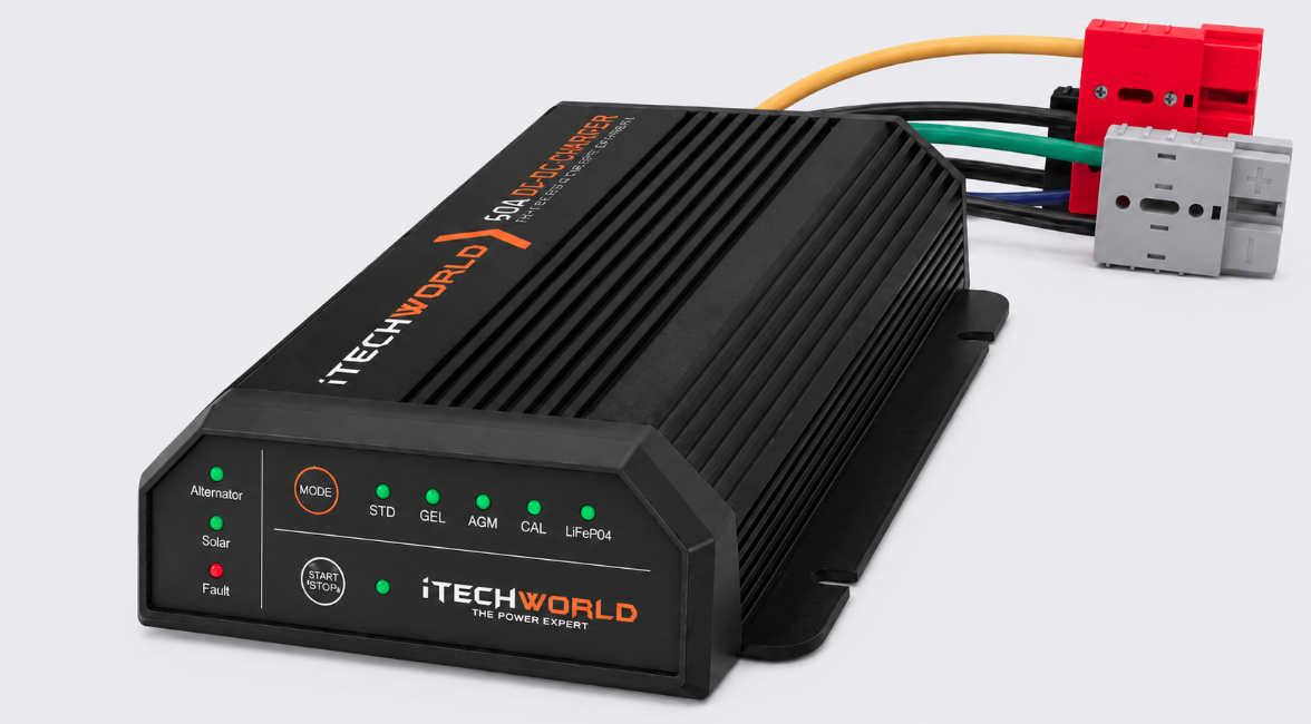 Itech World 40A DC-DC Battery Charger with MPPT