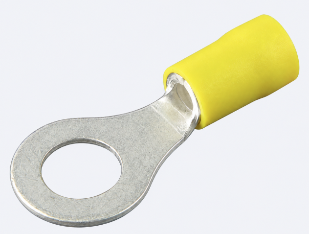 Yellow Ring Terminals (10 Pack)