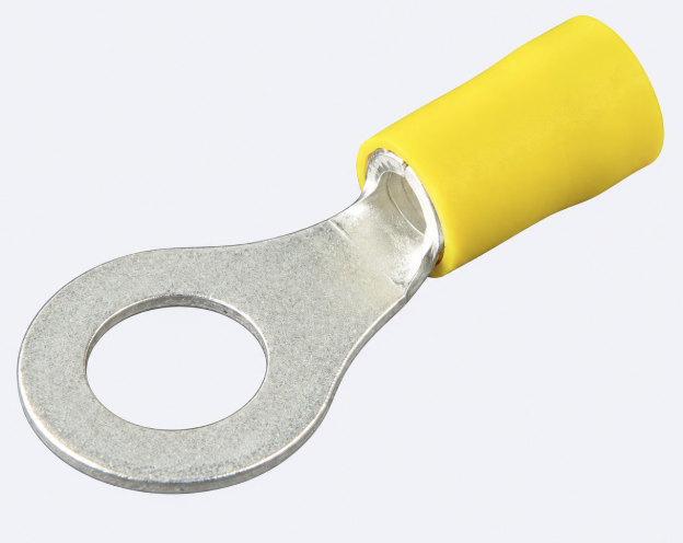 Yellow Ring Terminals (10 Pack)