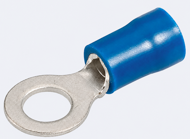 Blue Ring Terminals (10 Pack)