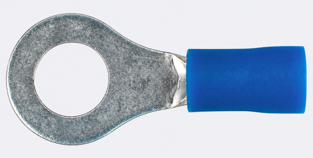 Blue Ring Terminals (10 Pack)
