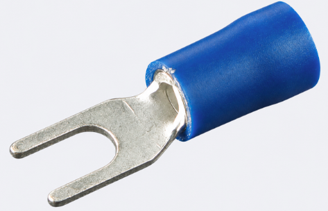 Blue Fork Terminals (10 Pack)