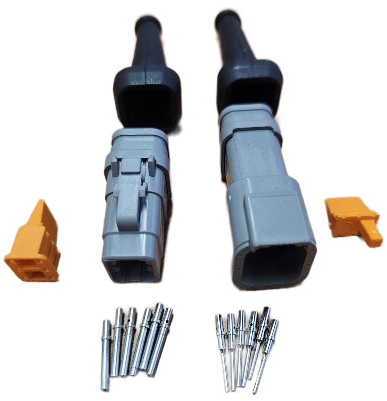Deutsch Connector Kit (DTM Series - Heat Shink Adapter Modification)