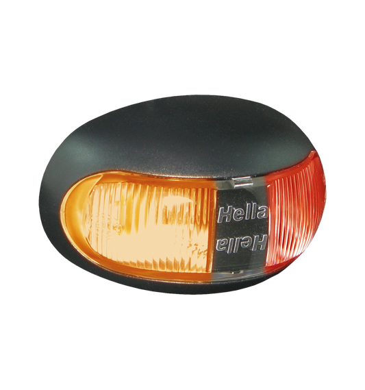 Hella 2053 Amber/Red Side Marker (Bulk Pack of 4)
